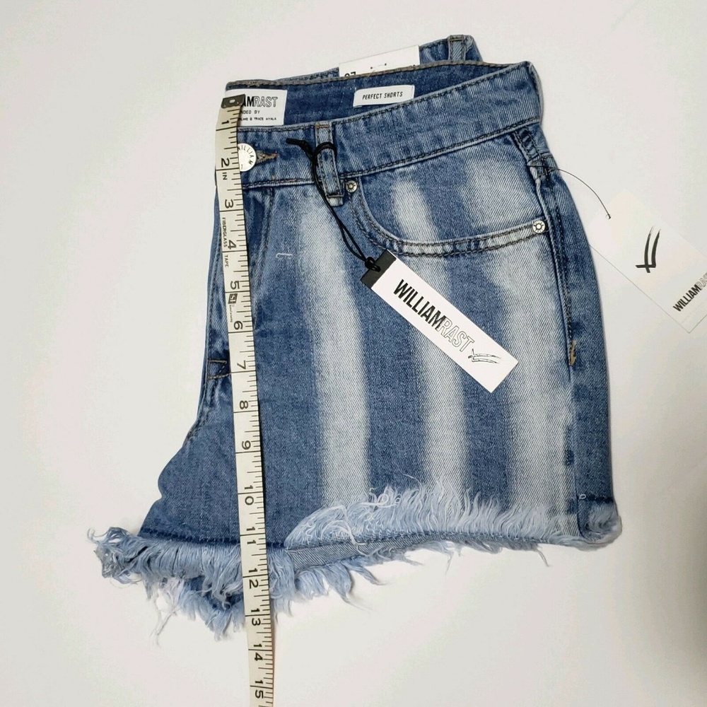 NWT WILLIAM RAST Women's Shorts Size 27 Bl… - Picture 5 of 8